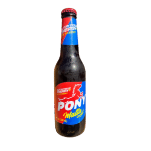 Pony Malta vidrio 11.2 oz