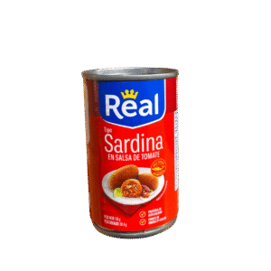REAL SARDINA EN SALSA DE TOMATE 15 OZ X 24