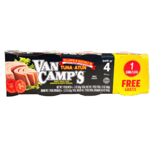 Van Camps Atun En Aceite Vegetal 4pack X 3 Oz