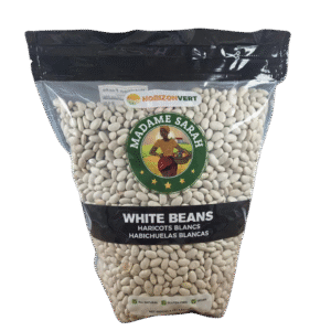 MADAME SARAH WHITE BEANS 5 LB X 8
