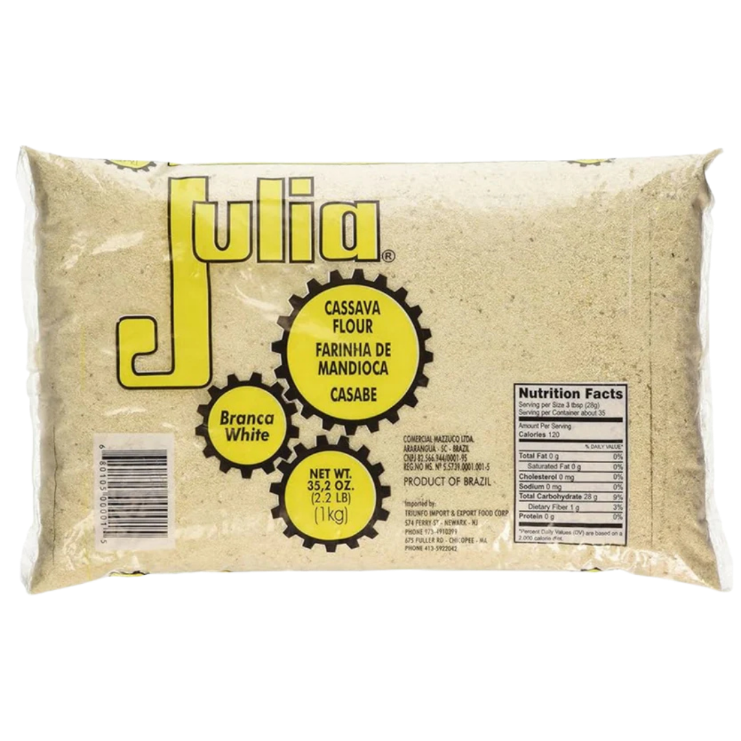 Julia  Farinha Mandioca Torrada 10 X 1 Kg