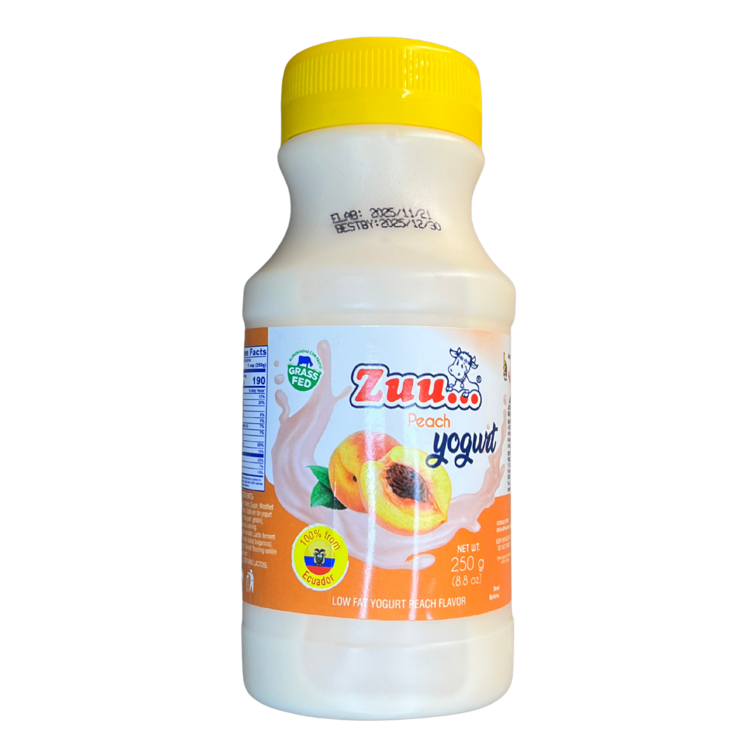 Zuu Yogurt Peach 250g