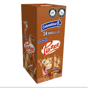 Colombina Piazza 24 Barquillos Arequipe 280.8g