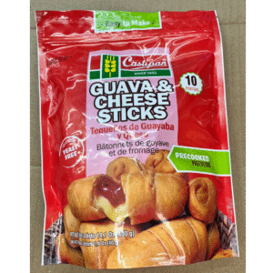 castipan guava and cheese sticks 1o unidades x 12