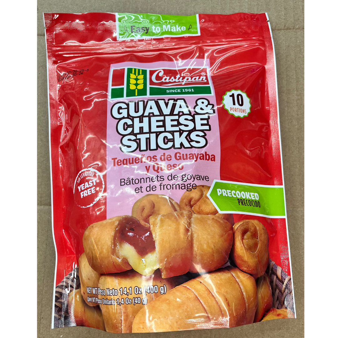 castipan guava and cheese sticks 1o unidades x 12