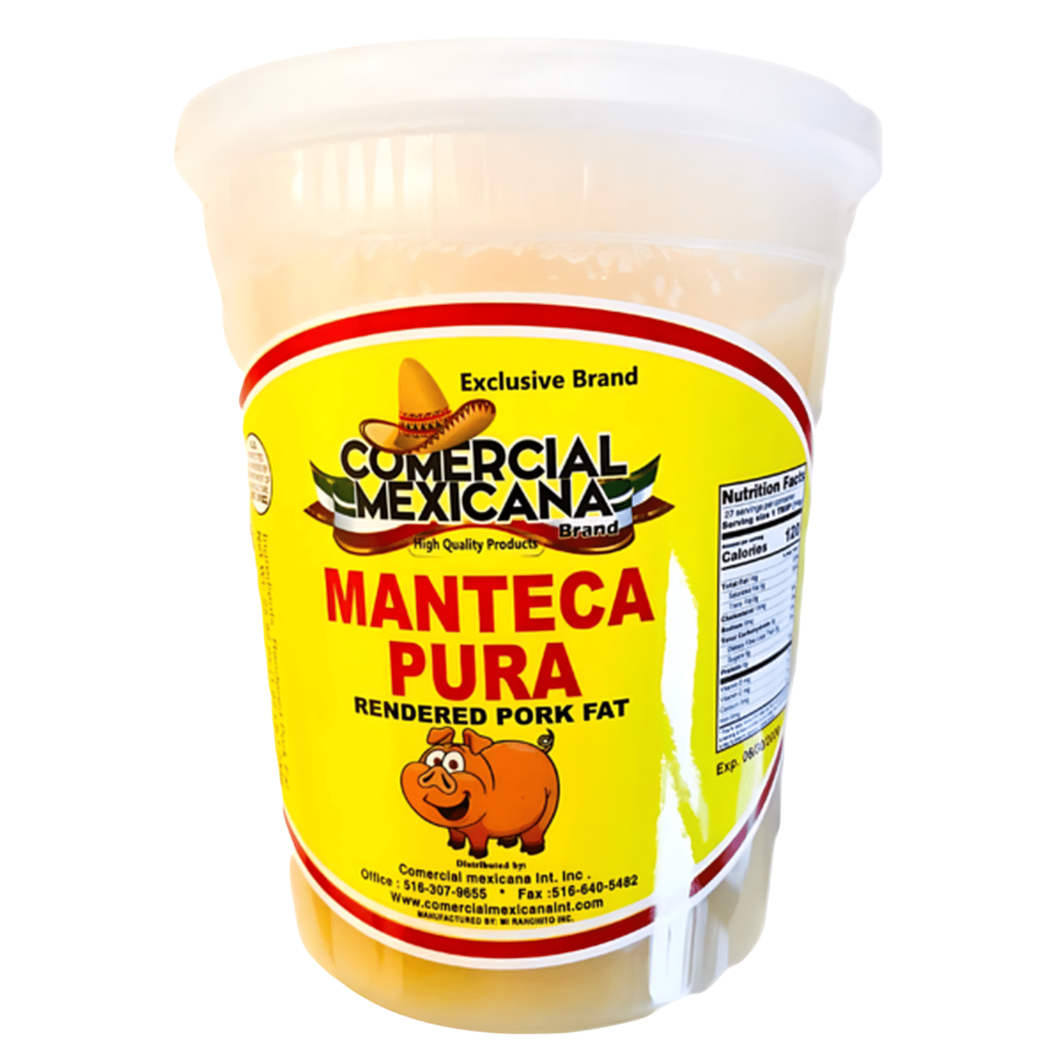 Comerical Mexicana MANTECA PURA DE CHANCHO