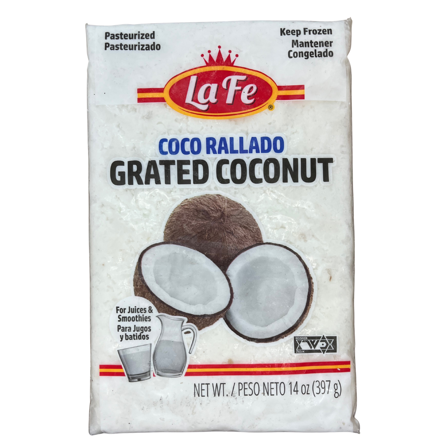 La Fe Coco Rallado 14 Oz