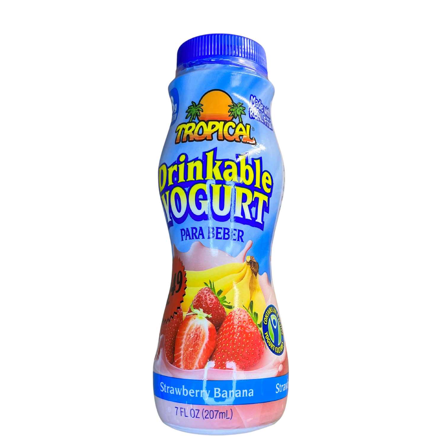 tropical strawberry and banana 7oz