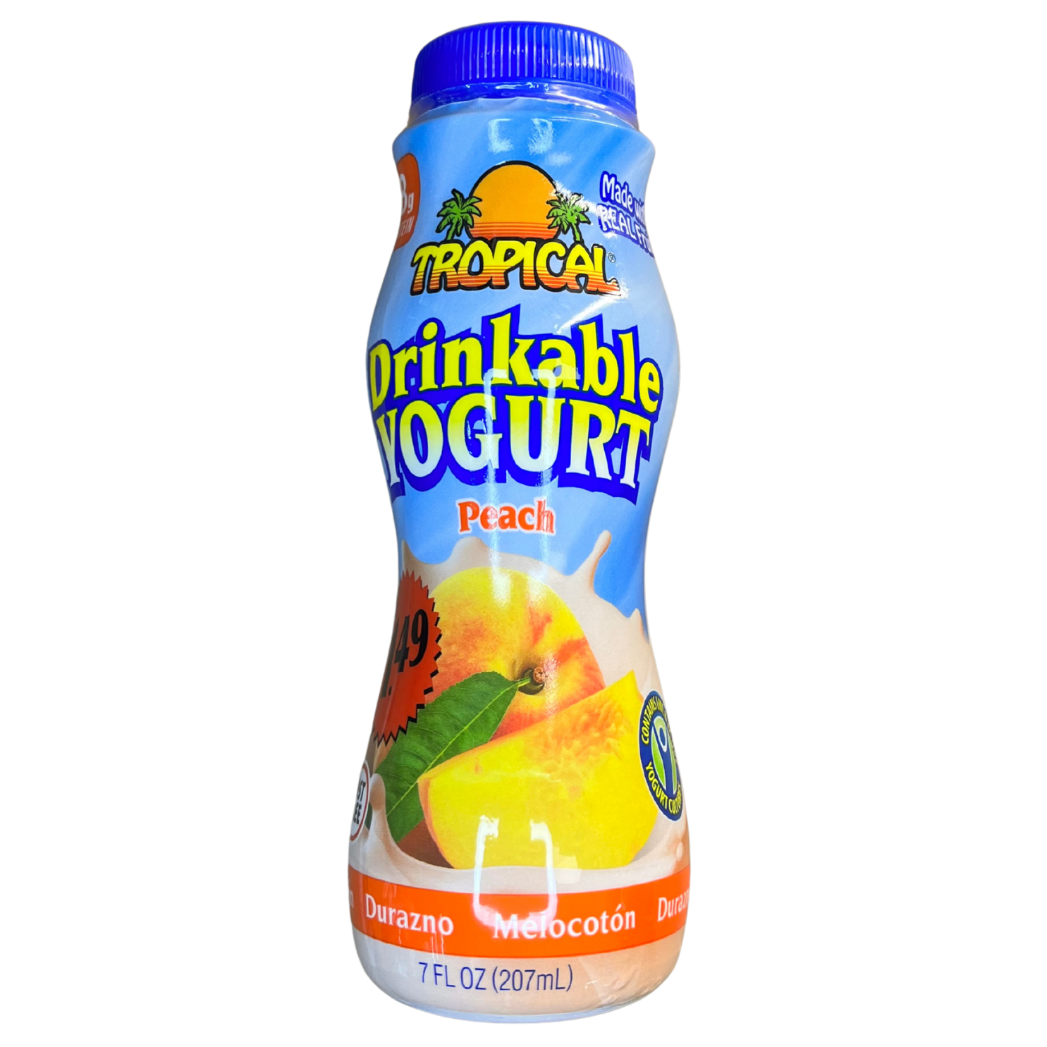 tropical yogurt Durazno 7oz