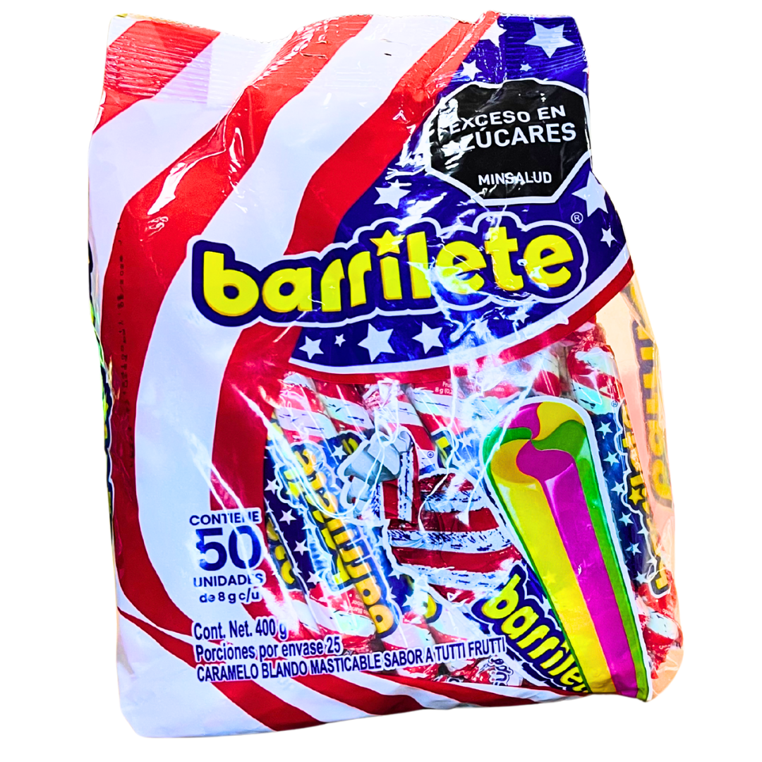 Barrilete 50 unidades 400g