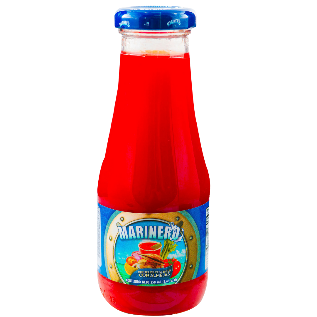Marinero Coctel de vegetales con almejas y picante 8.45 Oz