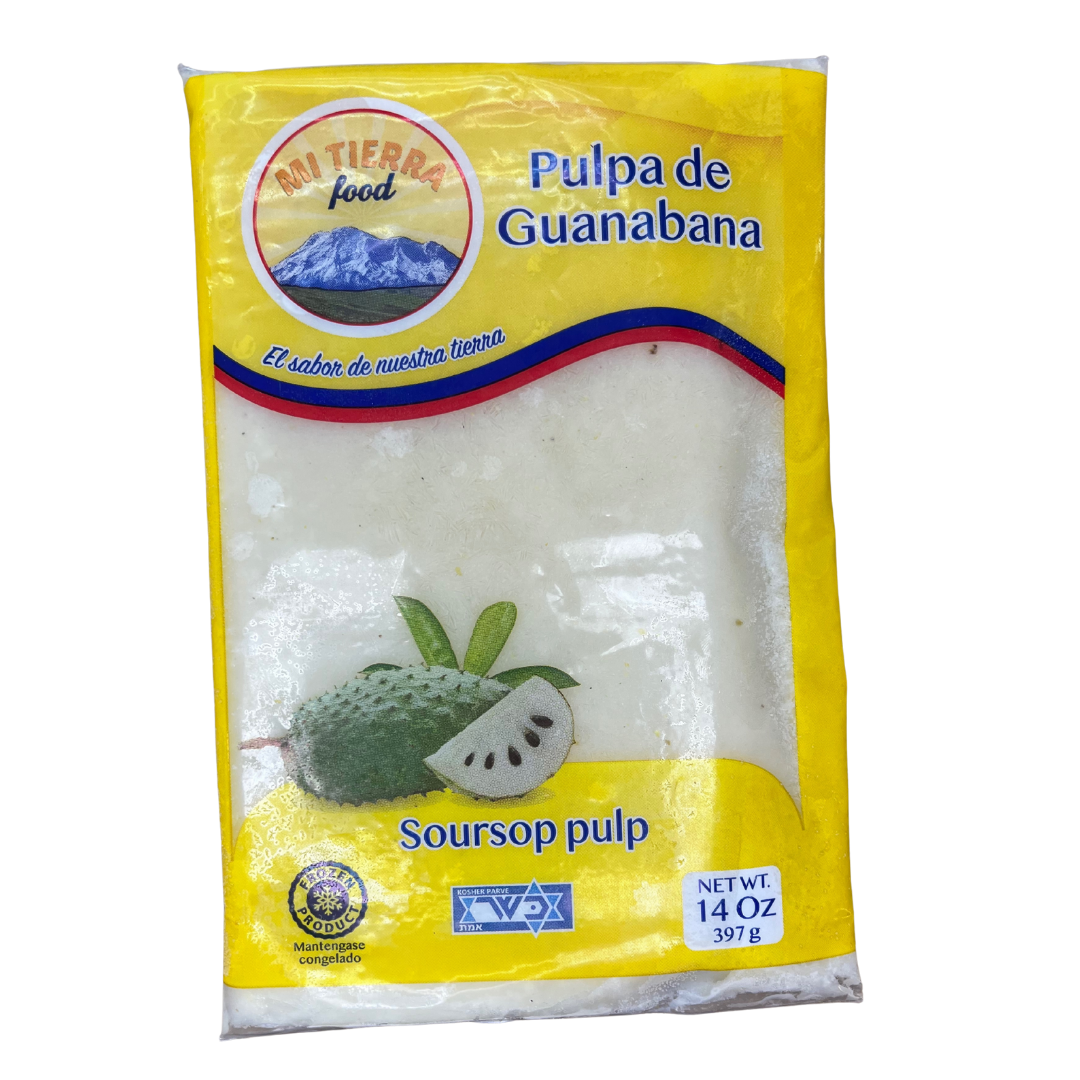 Mi Tierra Food Pulpa De Guanabana 14 Oz