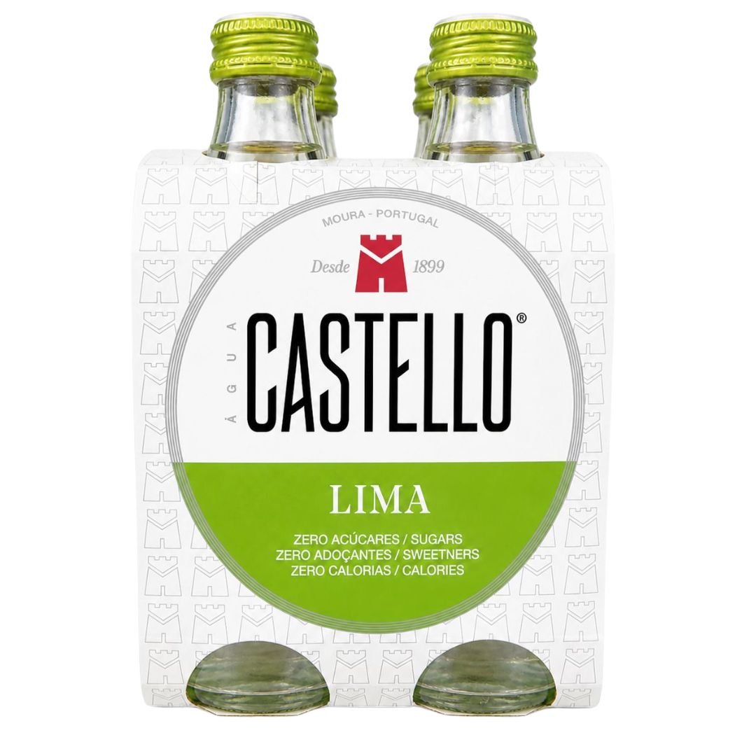Agua Castello Lima 250 Mil X4
