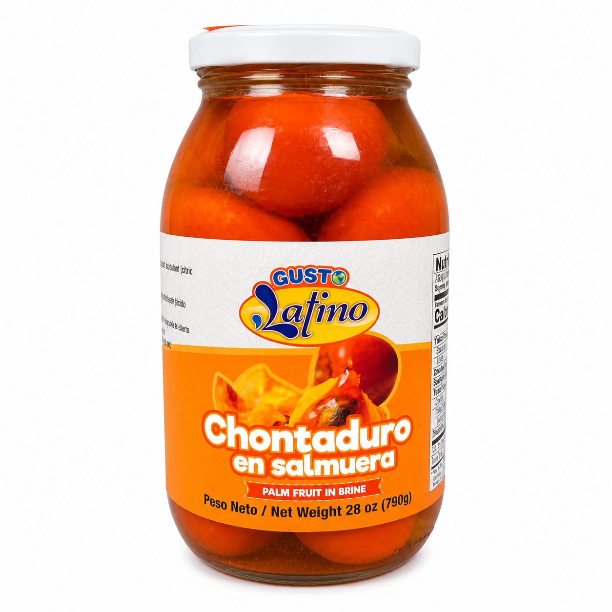 Gusto Latino  Chontaduro 28 Oz X12