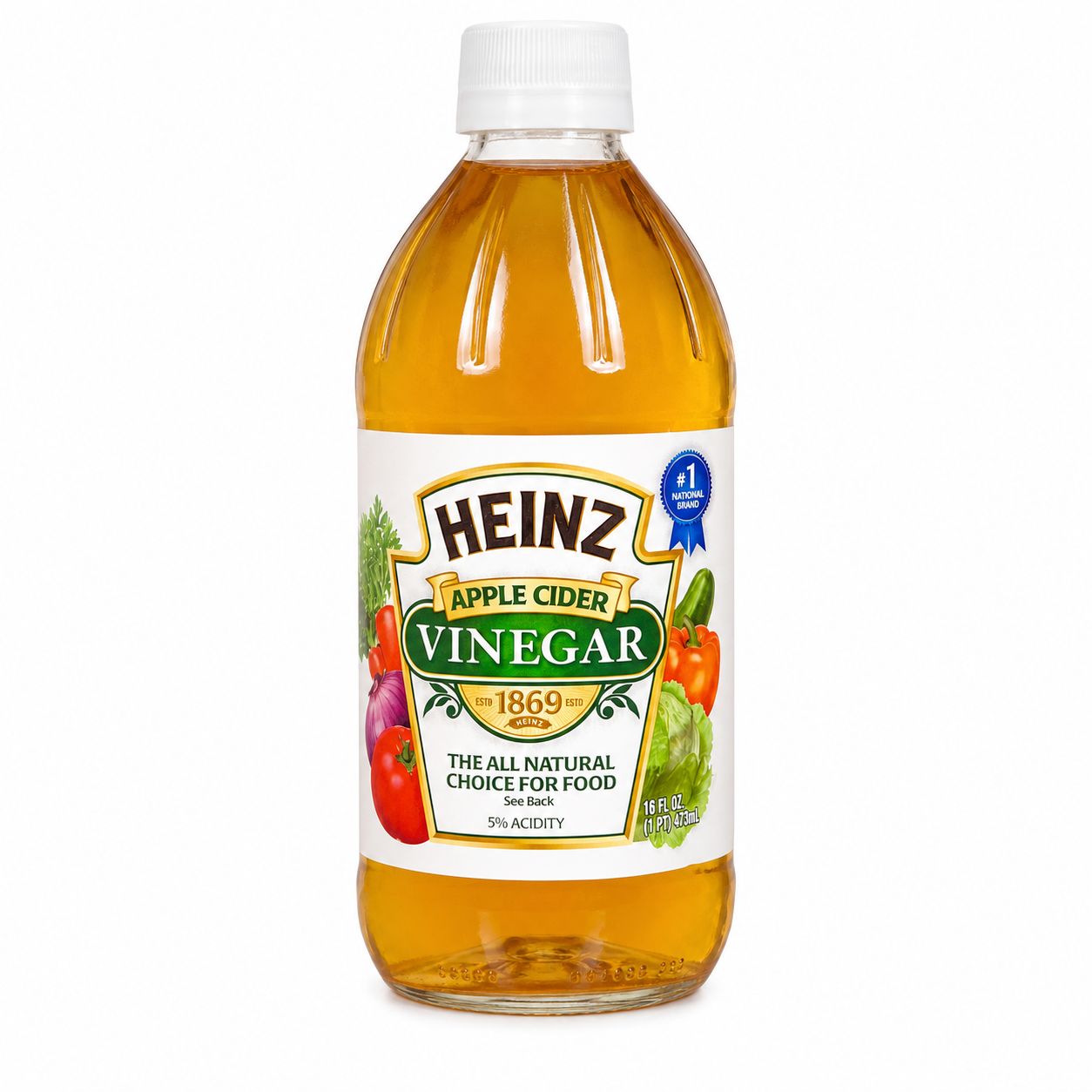 Heinz Apple Cider 16 Oz X 12