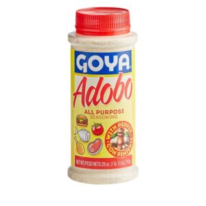 goya adobo with pepper tapa roja 28 oz x 12