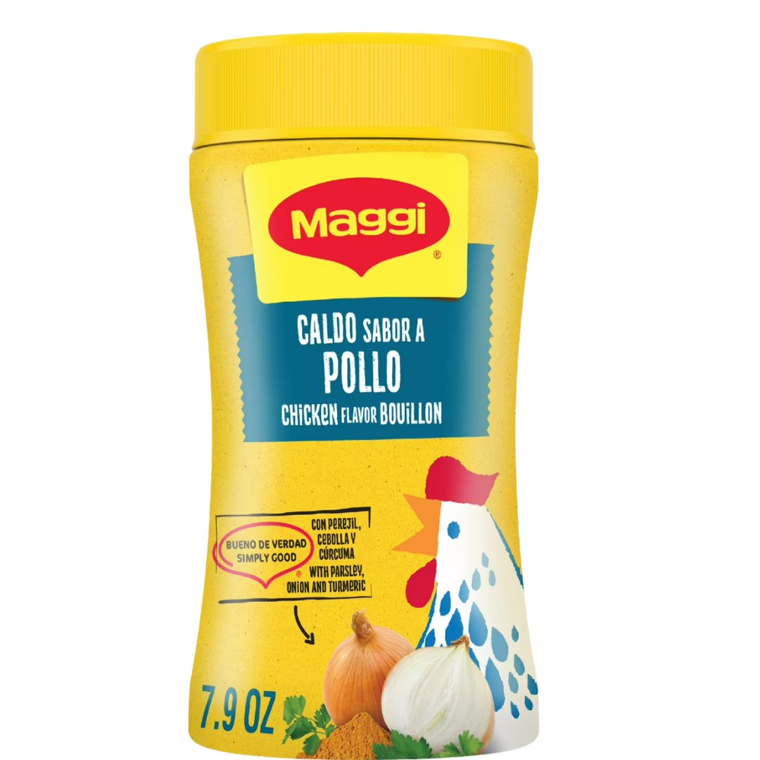 Maggi caldo de pollo chicken Bouillon 7.9 gr x 48