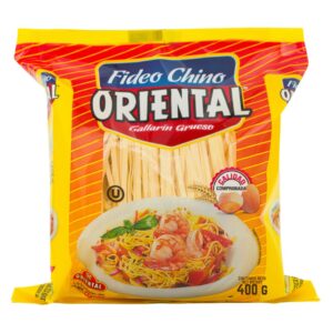 Oriental Fideo Chino Tallarín Grueso 400g