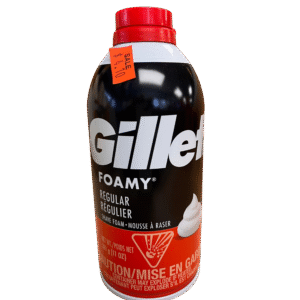 Gillette foamy regular 11oz