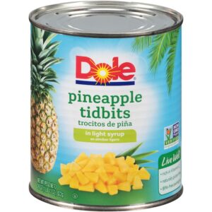 Dole Pineapple Tidbits 29 Oz X12