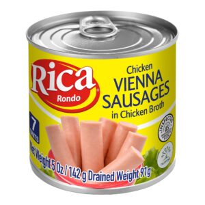 Rica Chicken Venna Sausages In Chicken Broth 5 Oz
