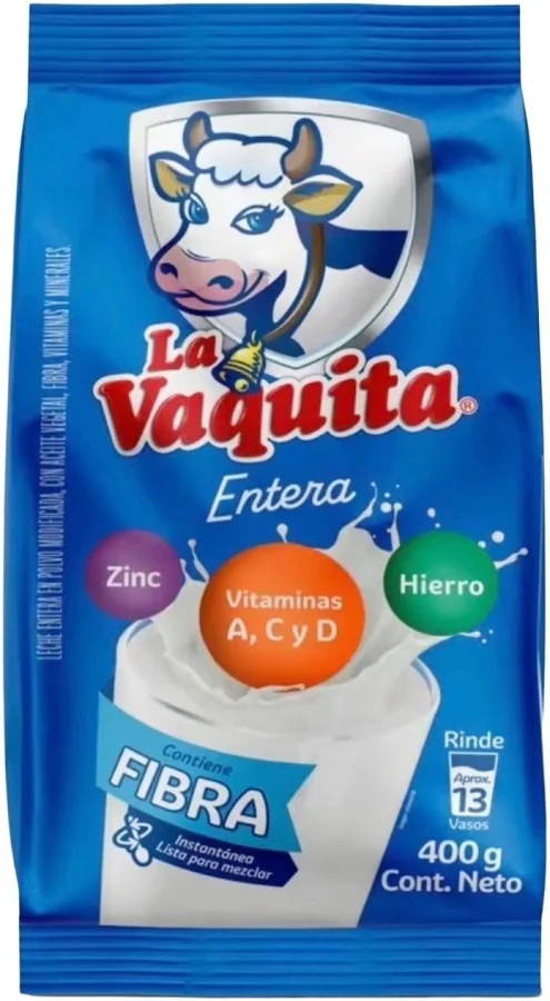 La Vaquita Leche Entera En Polvo 400g