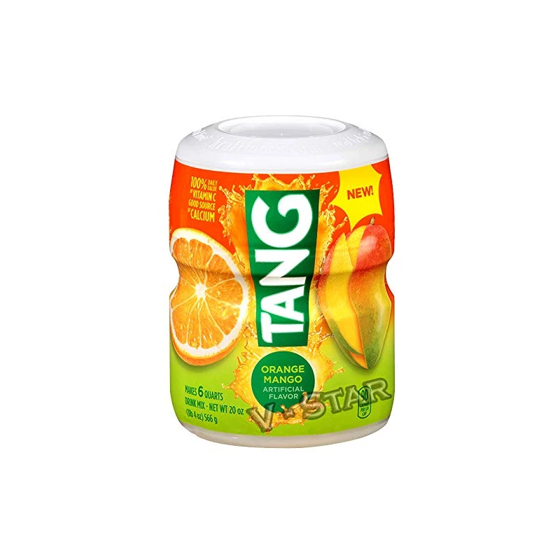 Tang naranja y mango Polvo para bebida 19.7 oz