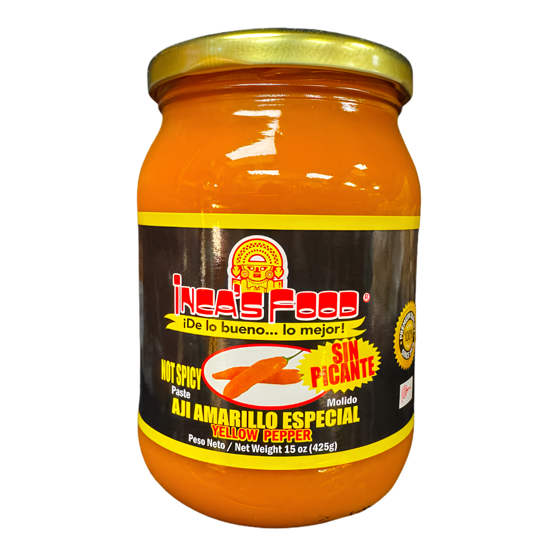 Incas Food Aji Amarillo Especial Sin Picante 15 Oz